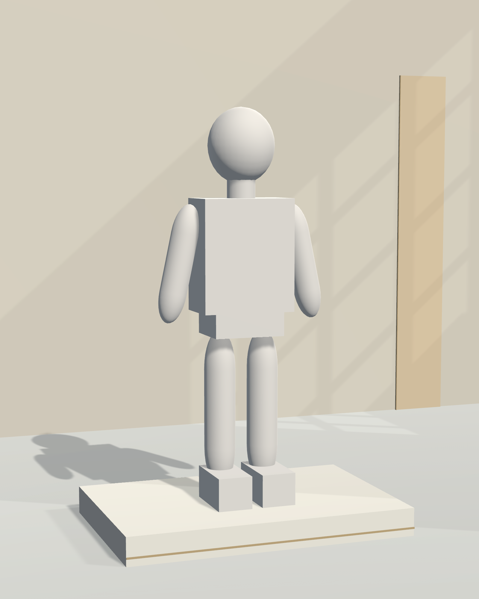Window Shadow Gallery / 窓影の白い展示室